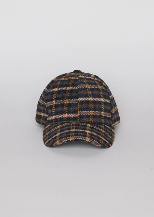 Check Cap - Navy Check
