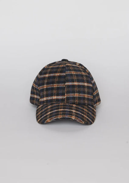 Check Cap - Navy Check
