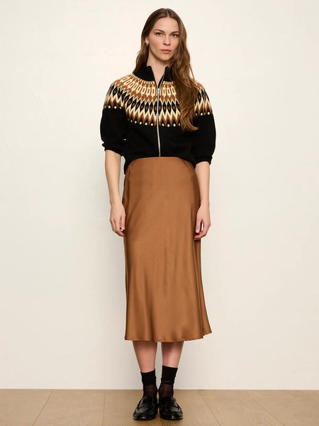Everyday Midi Skirt - Cocoa