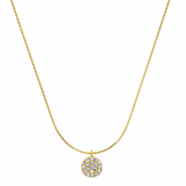 TAI | Chain with Pave CZ Disc
