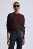 Softest Tissue Weight  Sweater - Chocolate