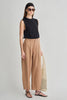 Bari Crop Trouser - Deep Khaki