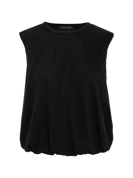 Quinn Bubble Shell - Black