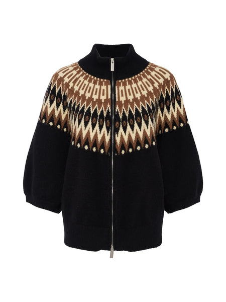 Fairisle Zip Up