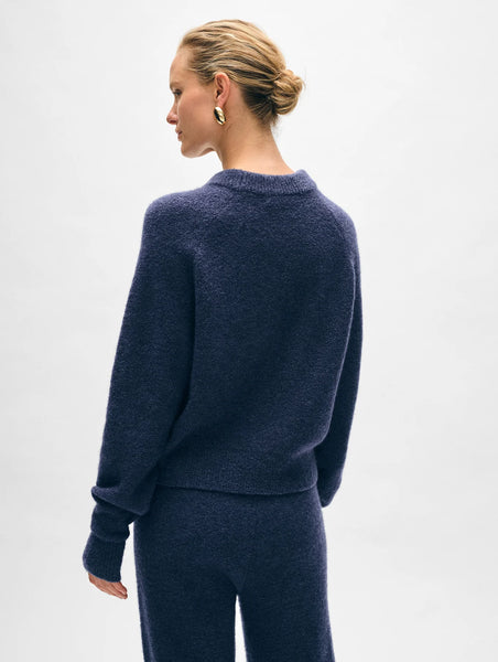 Boucle Sweatshirt - Indigo