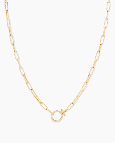 Parker Necklace 20" - Gold