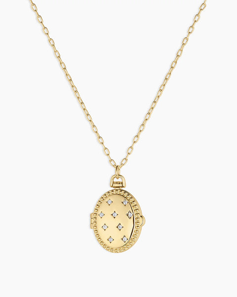 Celeste Locket Necklace