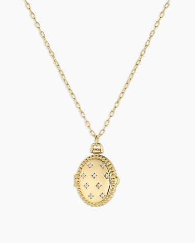 Celeste Locket Necklace