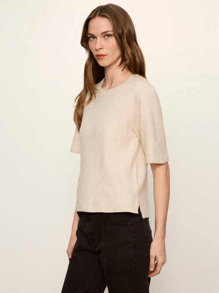 Perfect Sweater Tee -Bone