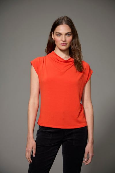 FRANKIE COWL TEE