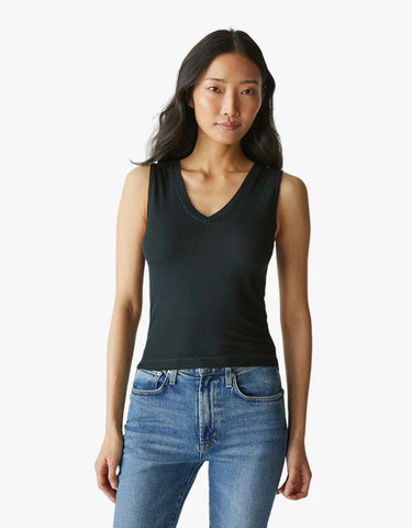 Sofie Crop Tank- Black