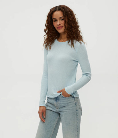 Paige Long Sleeve Top - Fountain