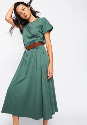 Garcelle T-Shirt Dress - Jade