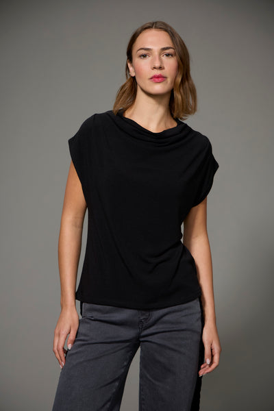 FRANKIE COWL TEE