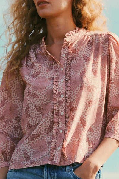 Trovata | Elin Shirt Rosewater Bloom