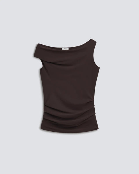Agolde | Carlin Top - Chocolate