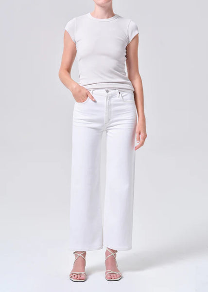 Harper Crop - White Wash