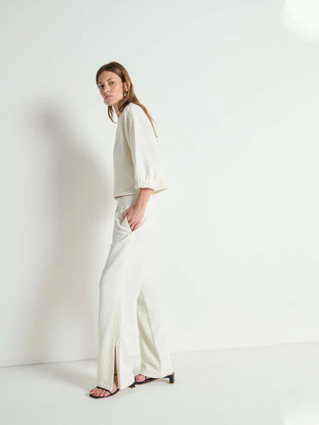 Abigail Sweatpant - Porcelain