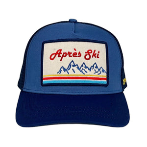 Apres Trucker Hat - Blue