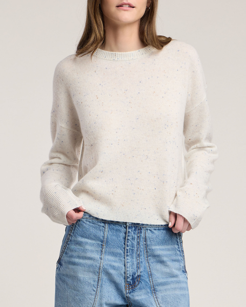 Alba Sweater - Ivory Speck