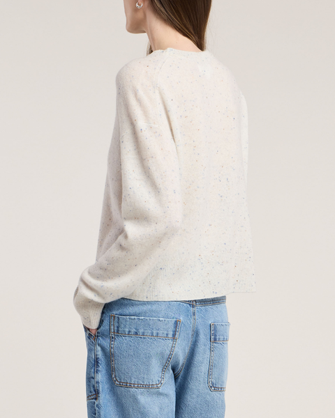 Alba Sweater - Ivory Speck