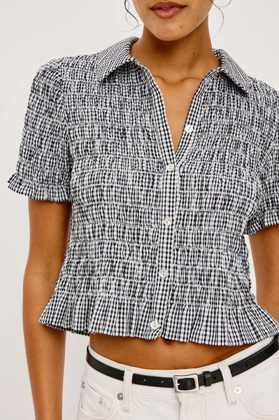 Alton Shirt - Black Gingham