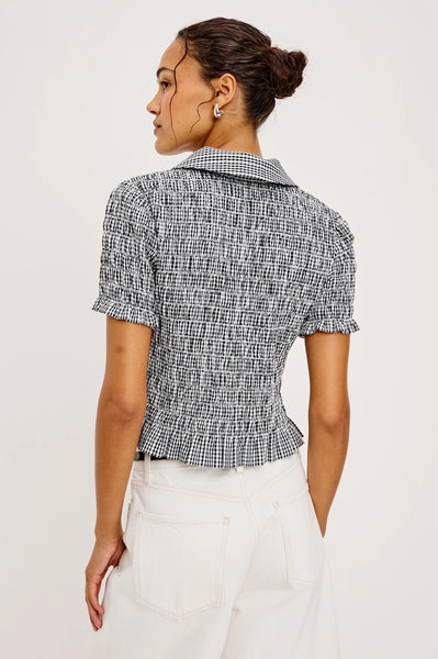 Alton Shirt - Black Gingham