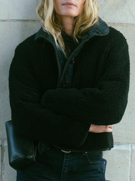 DJ457-1460 - JONI SHEARLING JACKET