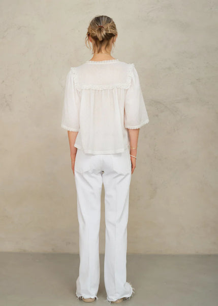 Brea Top - Ivory