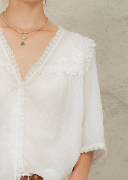 Brea Top - Ivory