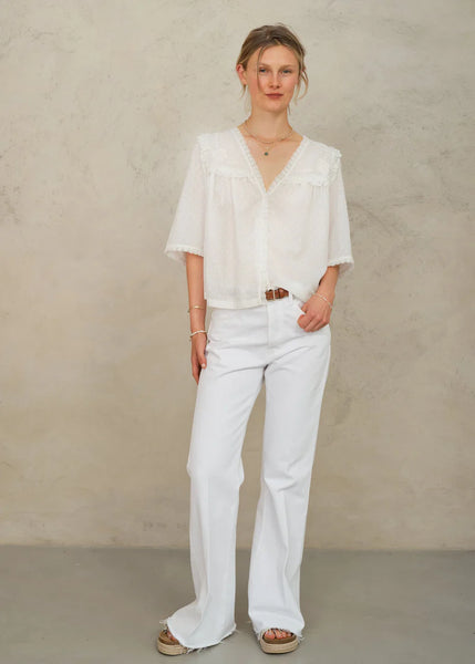 Brea Top - Ivory