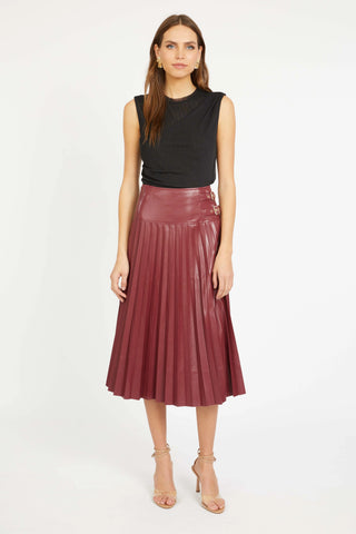 Hendrix Skirt - Cabernet