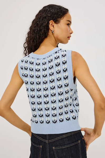 Chance Vest - Sky Blue