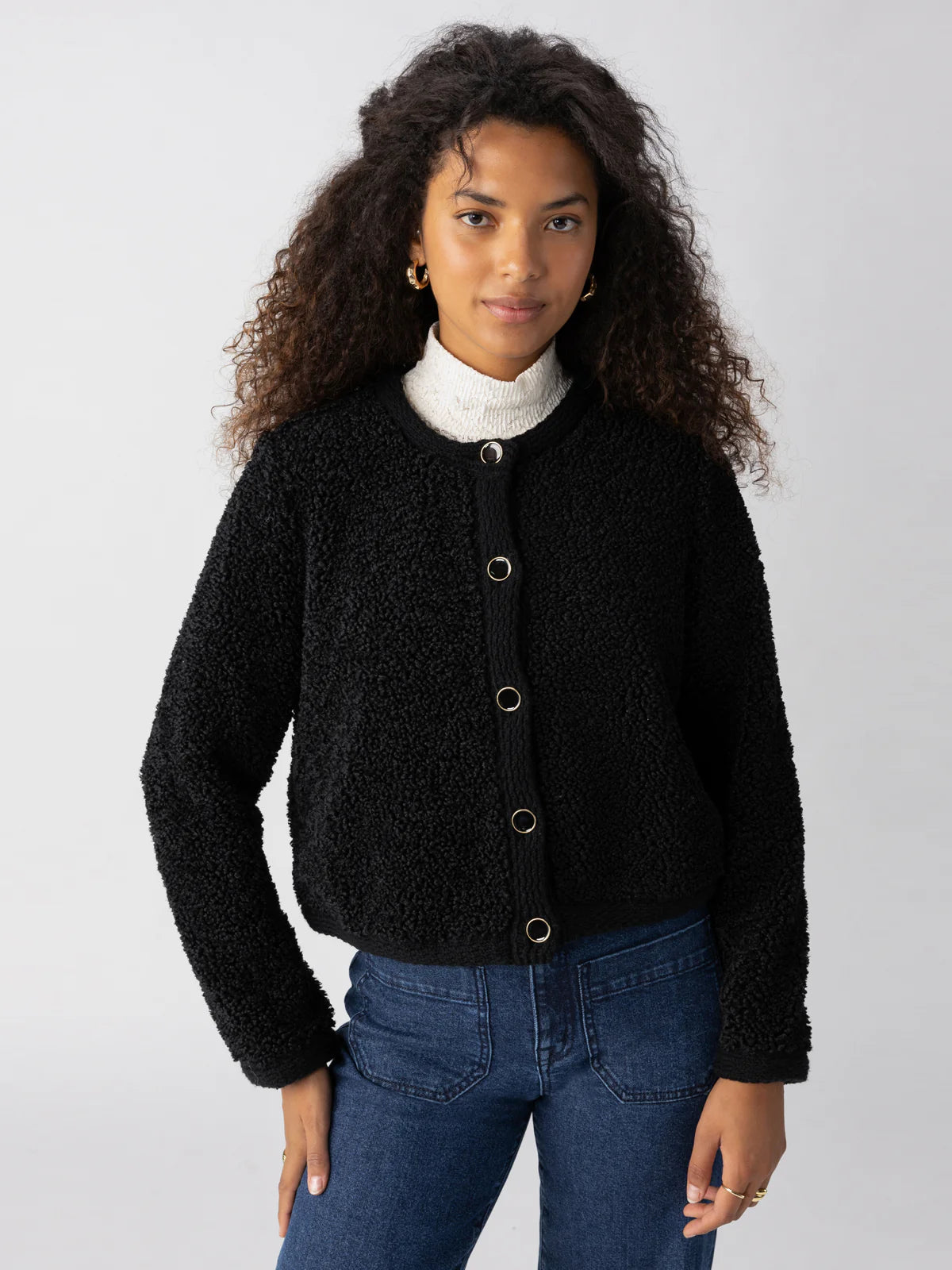 Cozy Cardigan - Black