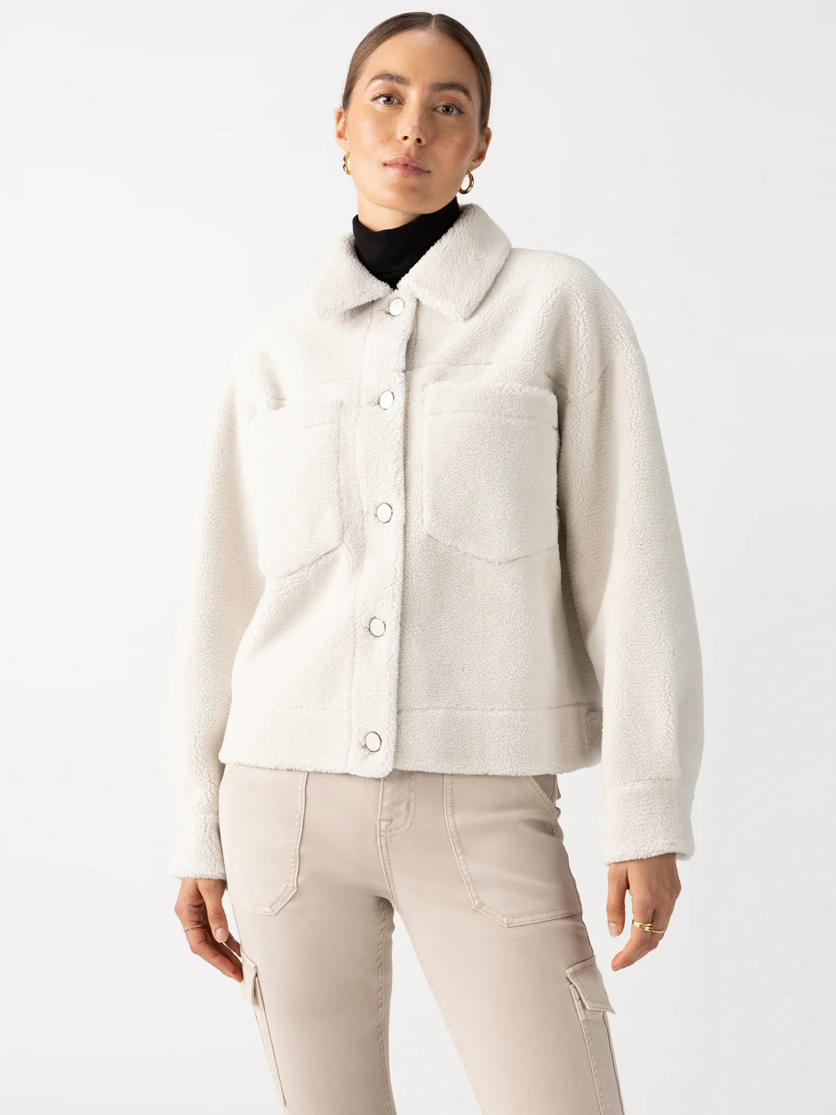 Sherpa Jacket - Chalk