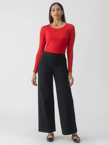 Runway Ponte Trouser - Black