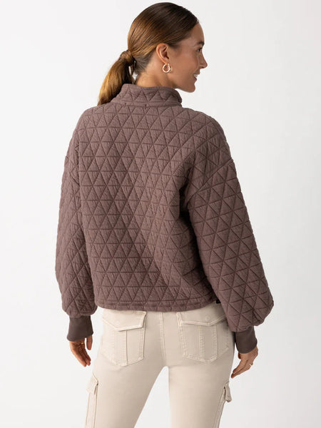 Quilted Popover - Cocoa