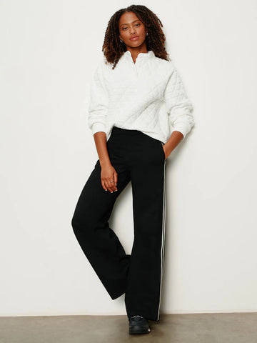 Quilted Button Popover - Chalk