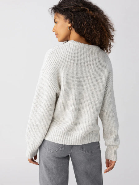 Snow Bunny Sweater - Chalk Heather