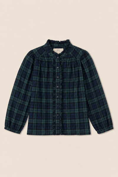 Elin Shirt Spruce Plaid