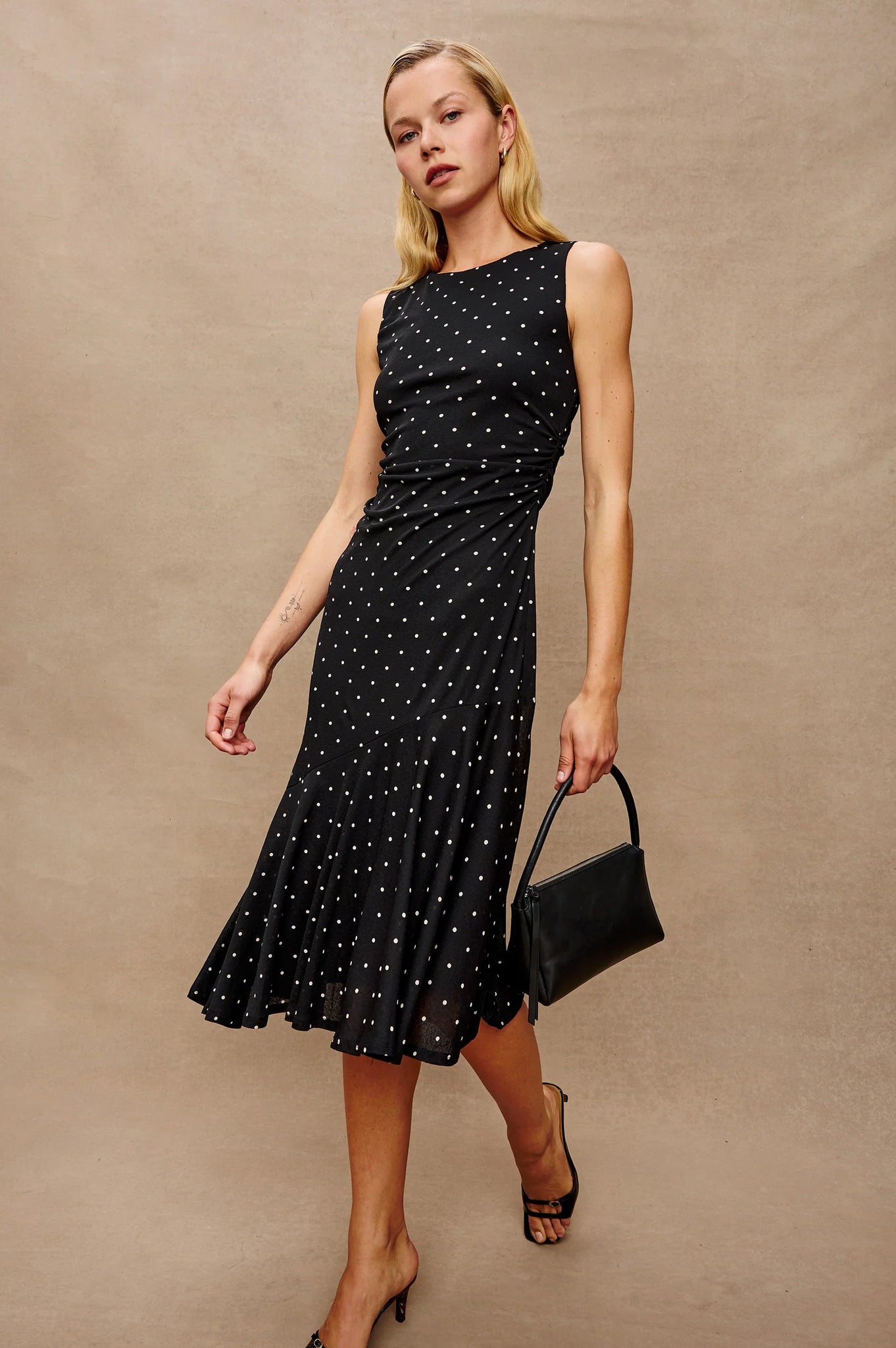 Daija Dress - Polka Dots
