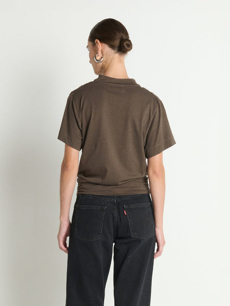 Daryl Cowlneck Tee - Espresso