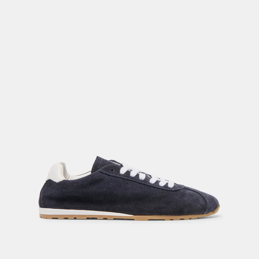 Serina Navy Suede Sneaker