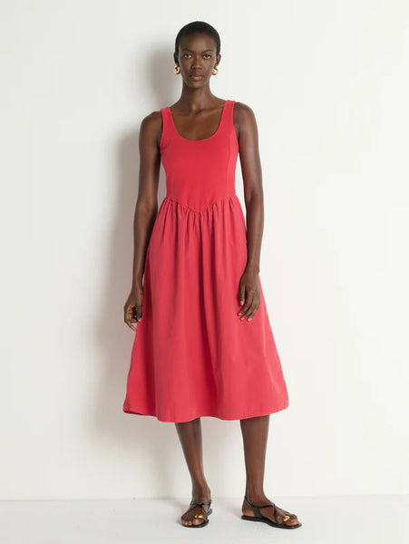 Fiona Dress - Heartbeat Red