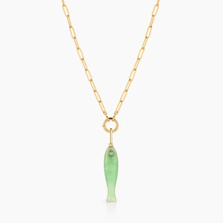 Fortuna Chrysoprase Charm