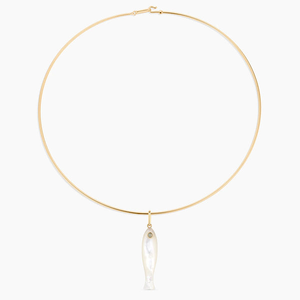 Fortuna Mother of Pearl Charm