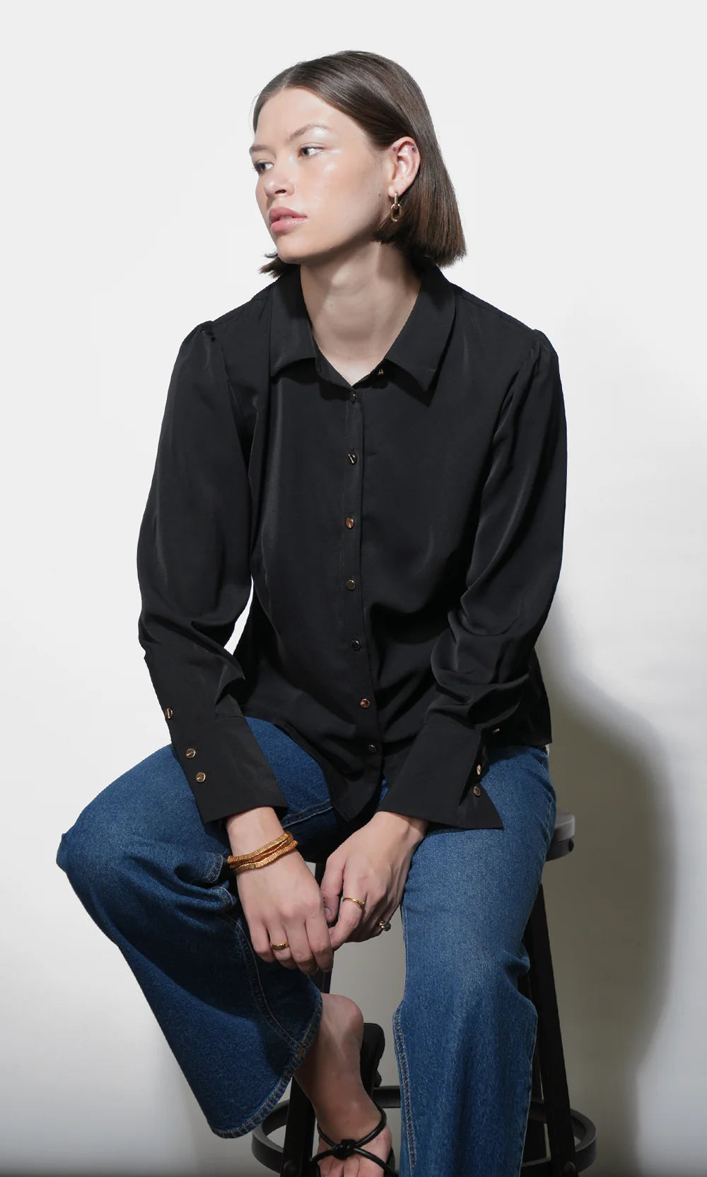 Naomi Blouse - Black