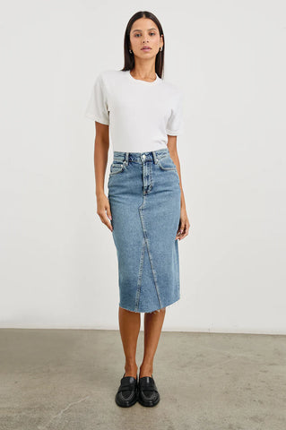 The Highland Skirt - Vintage Sapphire