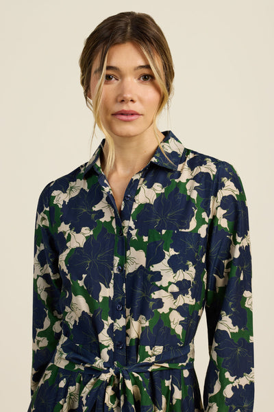 Cooper Dress Nightfall Bloom