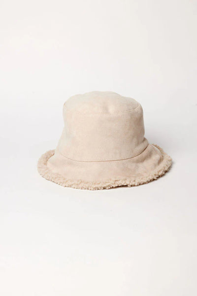 Sherpa Reversible Bucket Hat - Natural